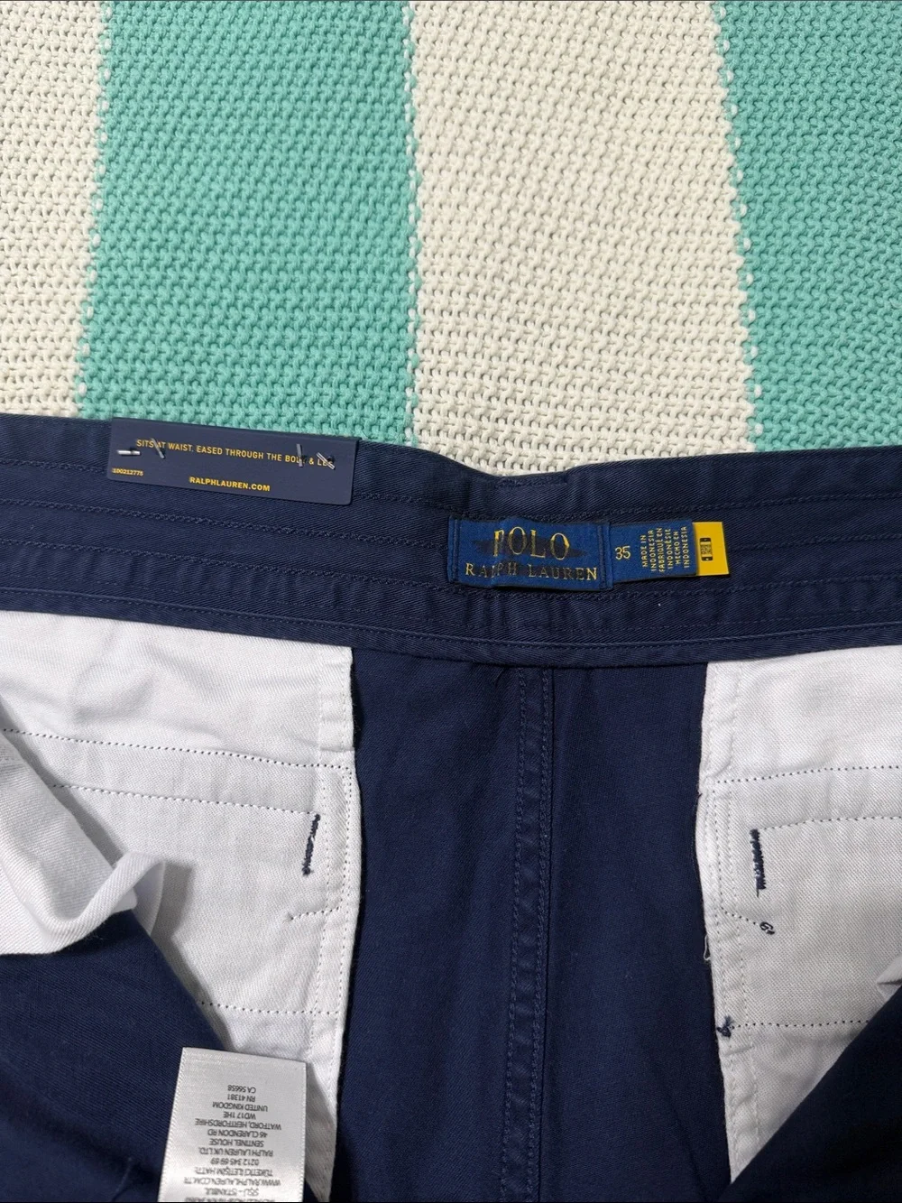 Polo by Ralph Lauren Navy Cargo Shorts - Men's